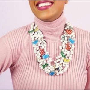 COPY - SJ WHITE LOVEBUG BROOCH NECKLACE